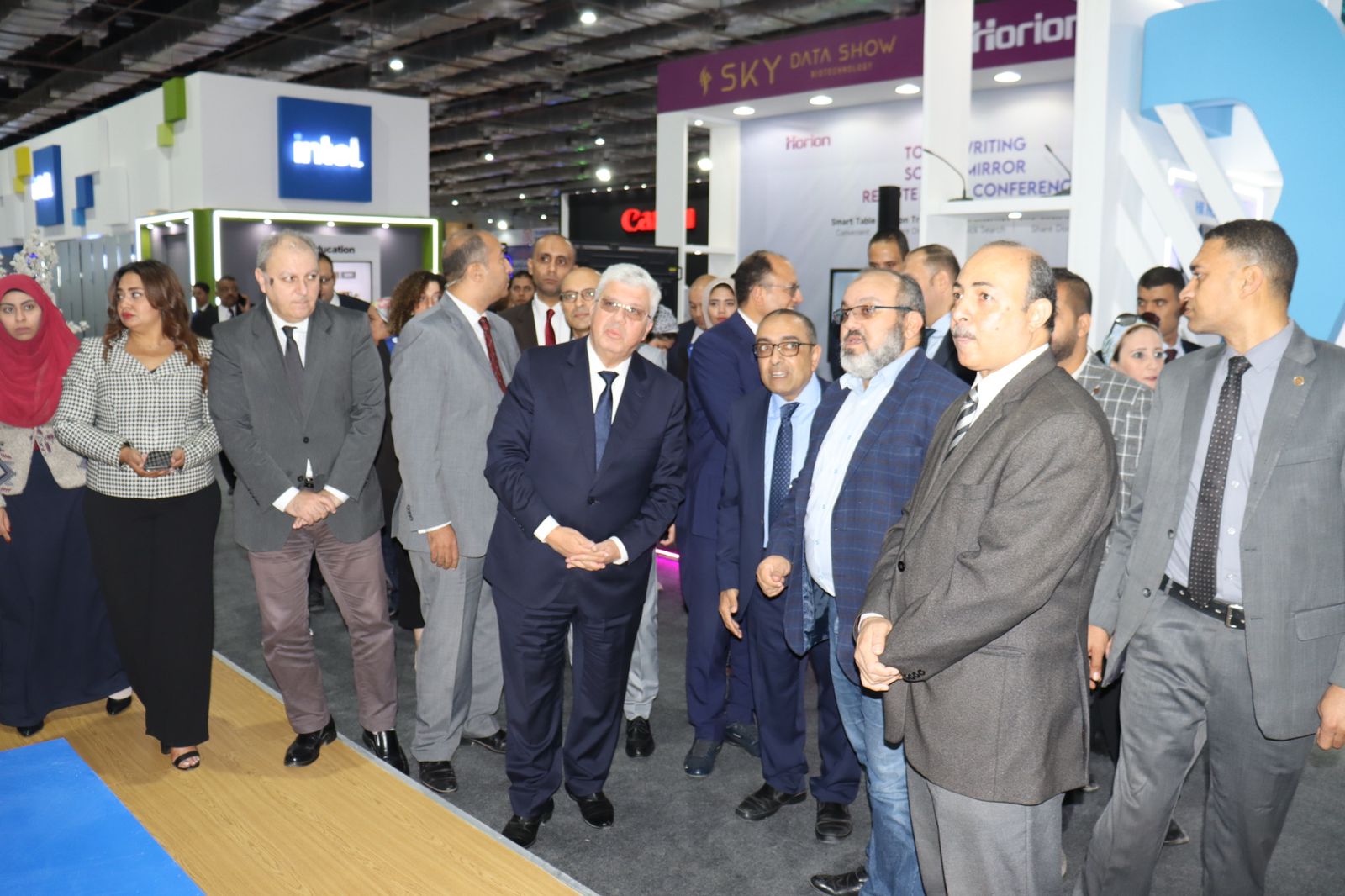 وزير التعليم العالي يفتتح فعاليات الدورة الـ 26 للمنتدى والمعرض الدولي للتكنولوجيا