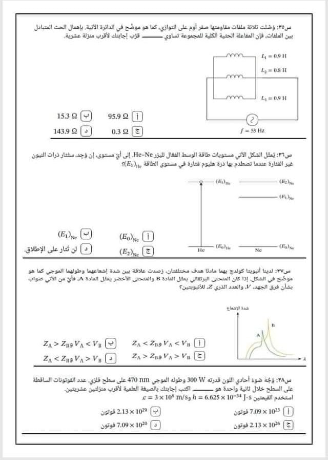 نماذج تجريبية في الفيزياء