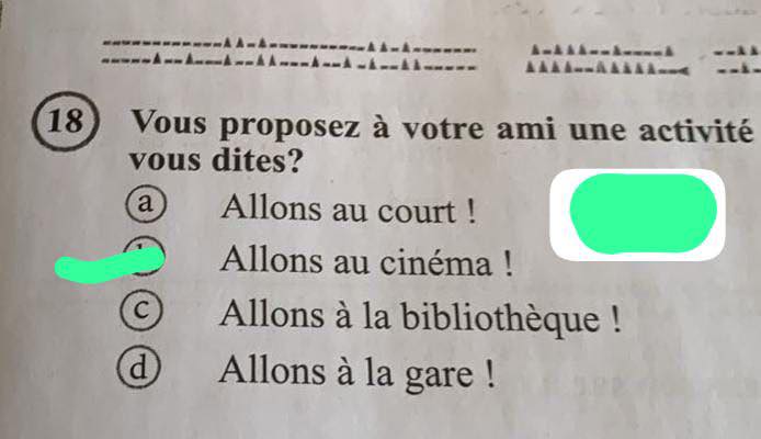 إجابة امتحان اللغة الأجنبية الثانية للثانوية العامة 2025 نظام قديم