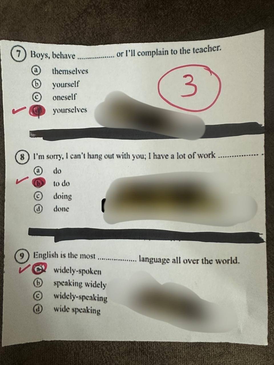 إجابة امتحان اللغة الإنجليزية تالته ثانوي 2025 نظام قديم وجديد