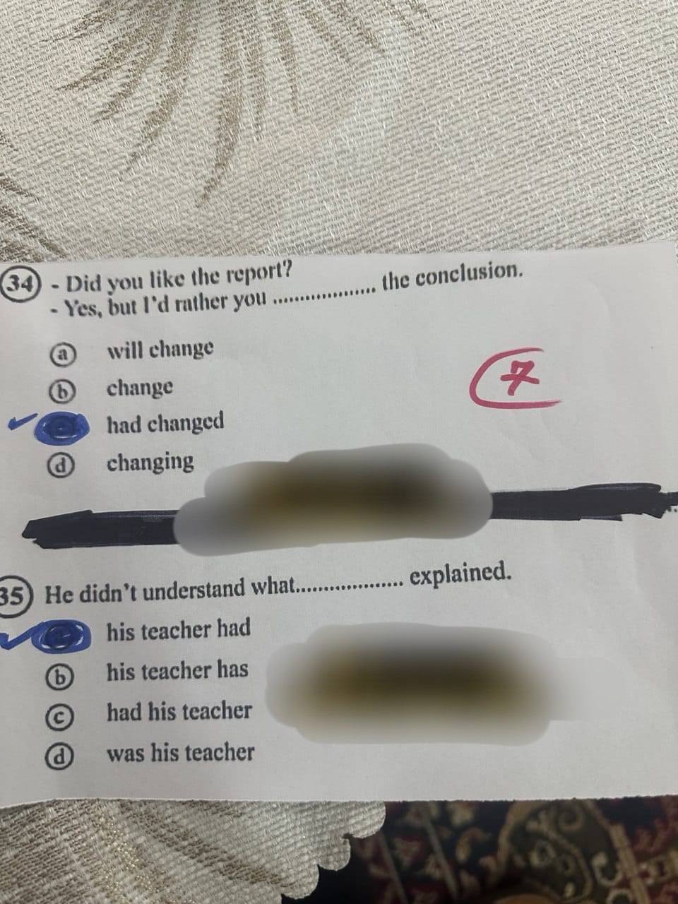 إجابة امتحان الانجليزي للثانوية العامة 2025