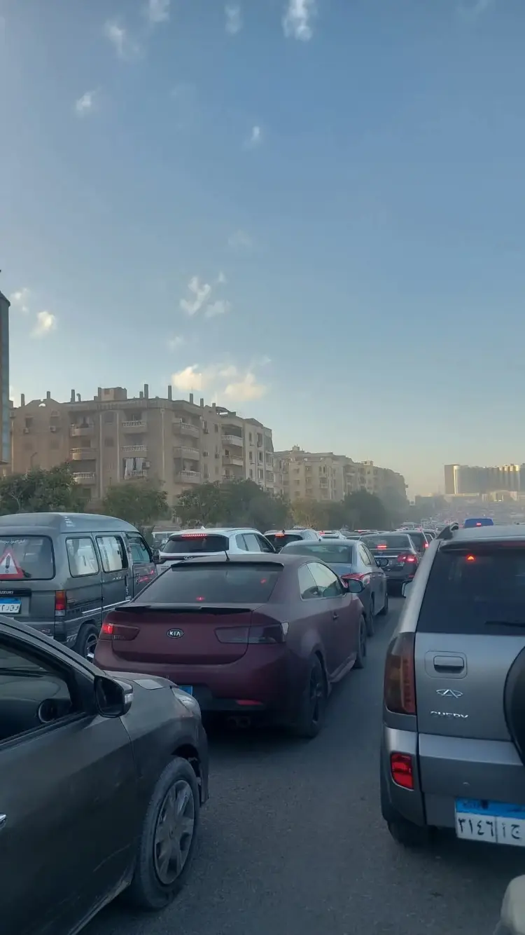 أزمة طريق الواحات اليوم