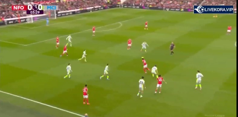 بث مباشر مباراة نوتينغهام فورست ضد مان سيتي