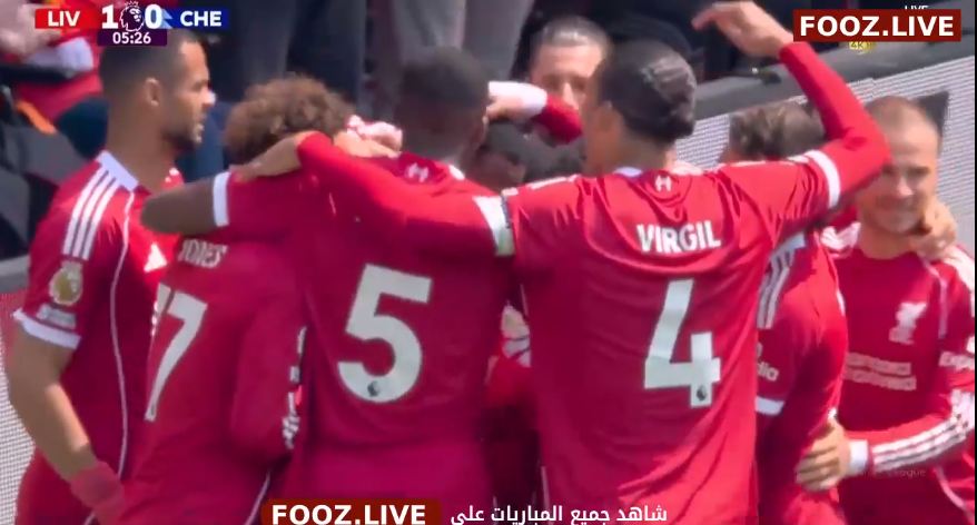 هدف ليفربول في تشيلسي 