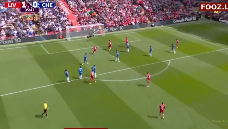 هدف ليفربول في تشيلسي 