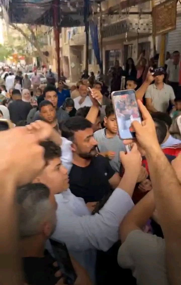 الفنان أحمد العوضي في عيد الأضحى