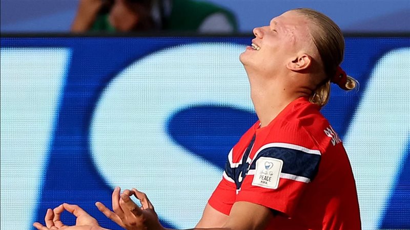 لاعب منتخب النرويج هالاند