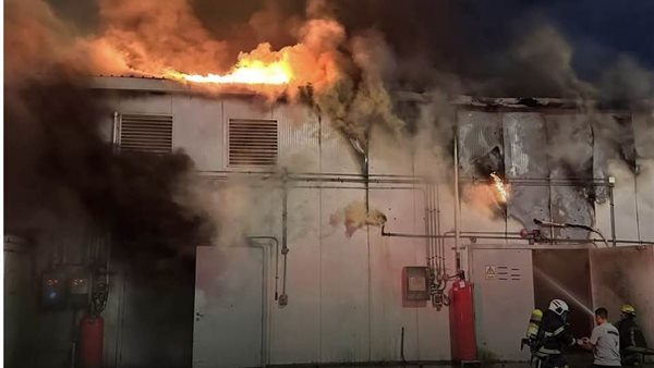 حريق سيتي سنتر ألماظة