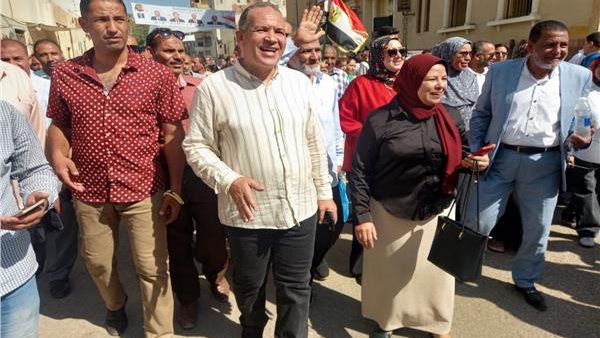 جانب من المسيرة