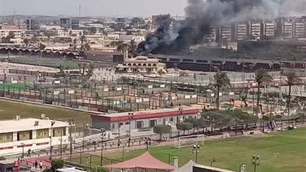 حريق النادي الأهلي