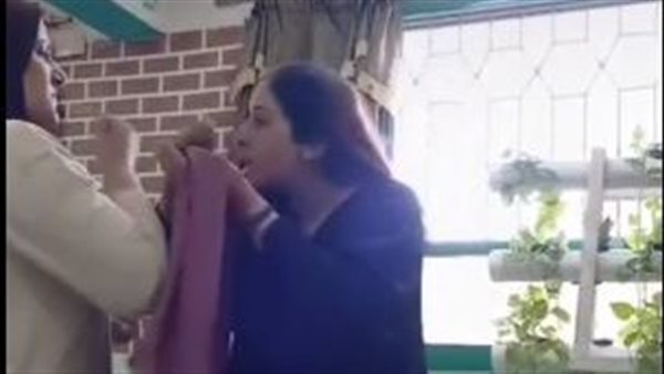 فيديو مشاجرة ولية