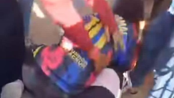 جانب من المشاجرة